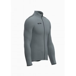 Stelvio Thermal Cycling Jersey Blue | GRAVEL CYCLING