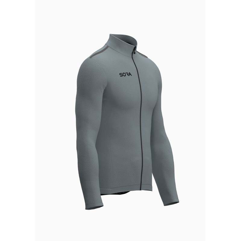 Stelvio Thermal Cycling Jersey Blue | GRAVEL CYCLING
