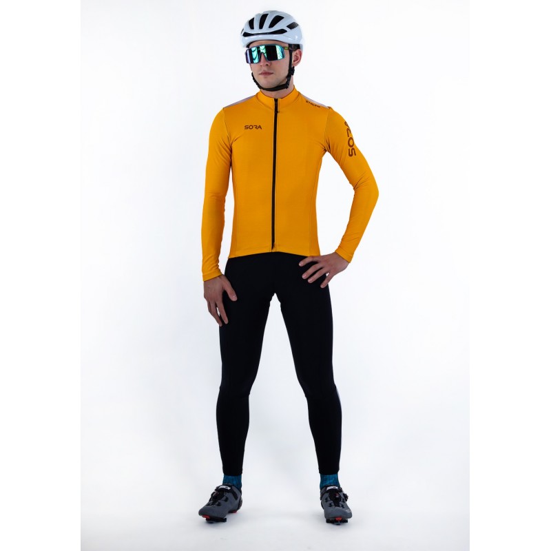 Stelvio Thermal Cycling Jersey Blue | GRAVEL CYCLING