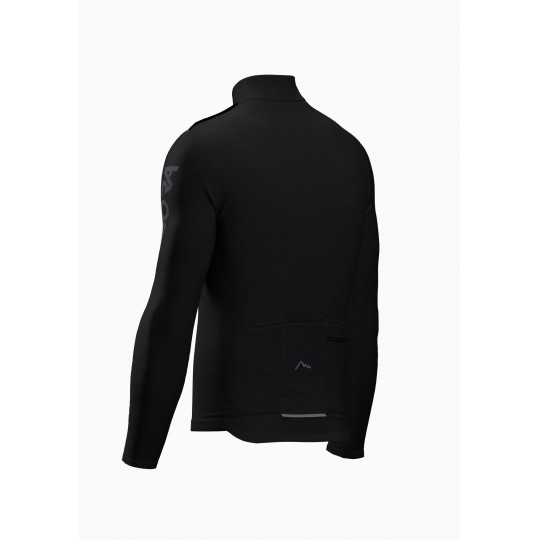 Stelvio Thermal Cycling Jersey Blue | GRAVEL CYCLING