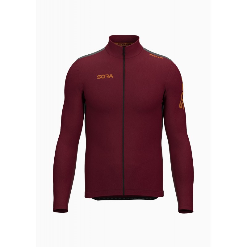 Stelvio Thermal Cycling Jersey Blue | GRAVEL CYCLING