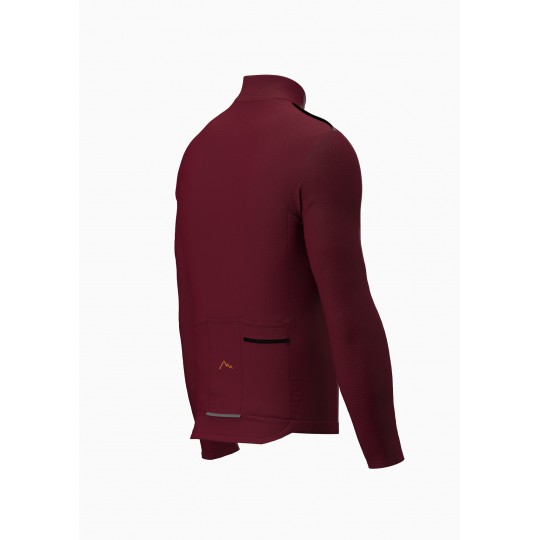 Stelvio Thermal Cycling Jersey Blue | GRAVEL CYCLING