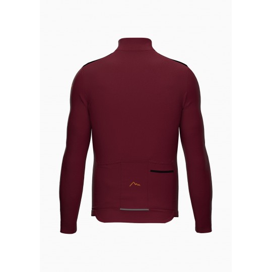 Stelvio Thermal Cycling Jersey Blue | GRAVEL CYCLING