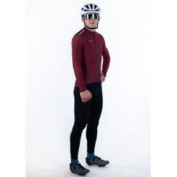 Stelvio Thermal Cycling Jersey Blue | GRAVEL CYCLING