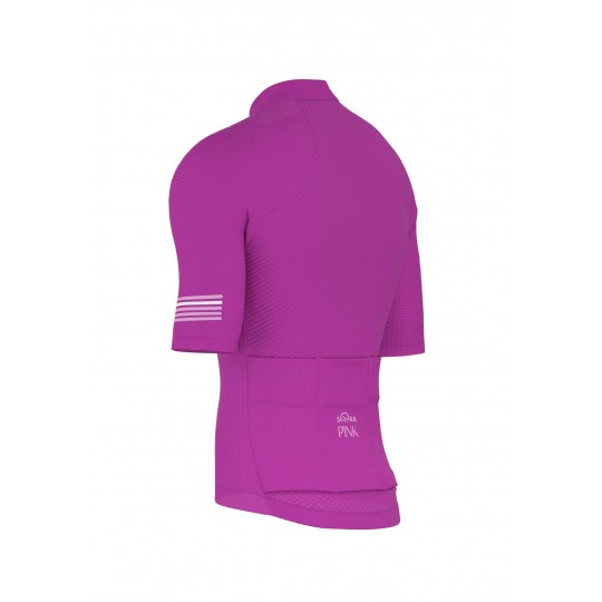 Pink Road Racer Short Sleeve Summer Cycling Jersey  | Soracycling