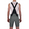 Men's Grey Road Racer Bib Shorts | FOR CYCLISTS