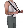 Men's Grey Road Racer Bib Shorts | FOR CYCLISTS