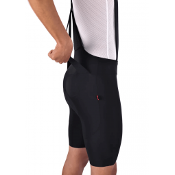 Men's Black Road Racer Bib Shorts | SORACYCLING