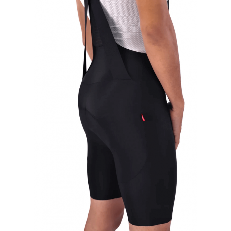 Men's Black Road Racer Bib Shorts | SORACYCLING