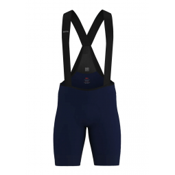 Men's Navy Blue Road Racer Bib Shorts | SORACYCLING