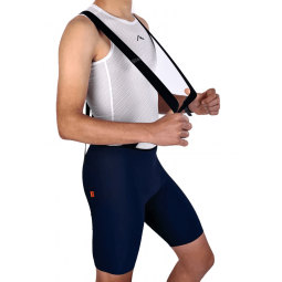 Men's Navy Blue Road Racer Bib Shorts | SORACYCLING