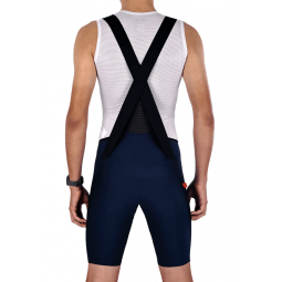 Men's Navy Blue Road Racer Bib Shorts | SORACYCLING