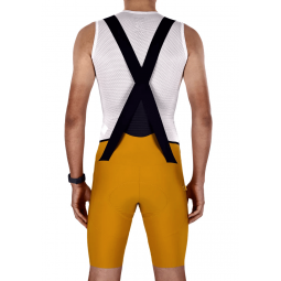 Men's Mustard Road Racer Bib Shorts | SORACYCLING