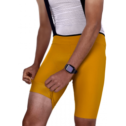 Men's Mustard Road Racer Bib Shorts | SORACYCLING