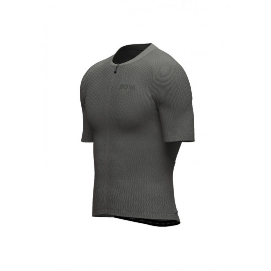 Grey Climb Core Cycling Jersey | SORACYCLING
