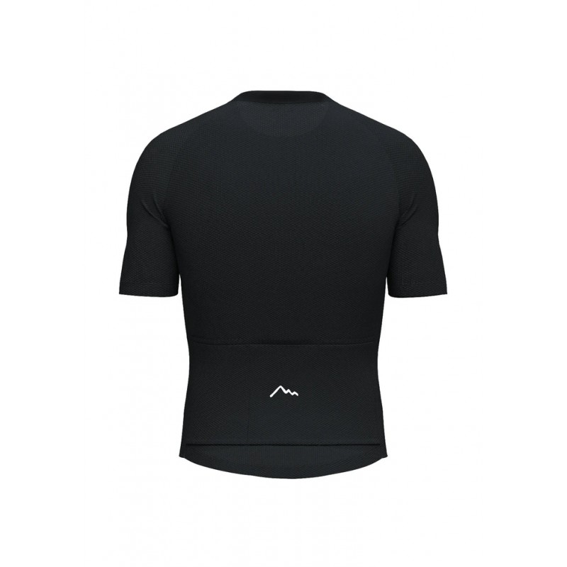 Black Climb Core Cycling Jersey | SORACYCLING