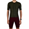 Khaki Climb Core Cycling Jersey | SORACYCLING