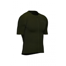 Khaki Climb Core Cycling Jersey | SORACYCLING
