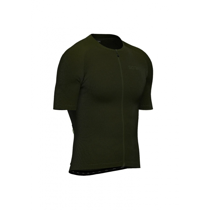 Khaki Climb Core Cycling Jersey | SORACYCLING