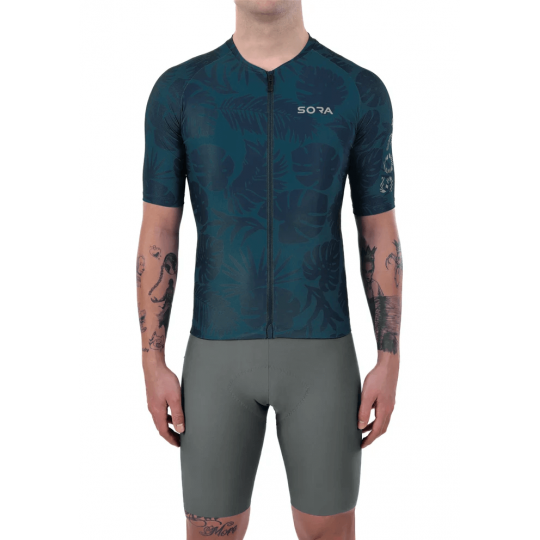 Navy Blue Classic Cycling Jersey | Lautrex.lt