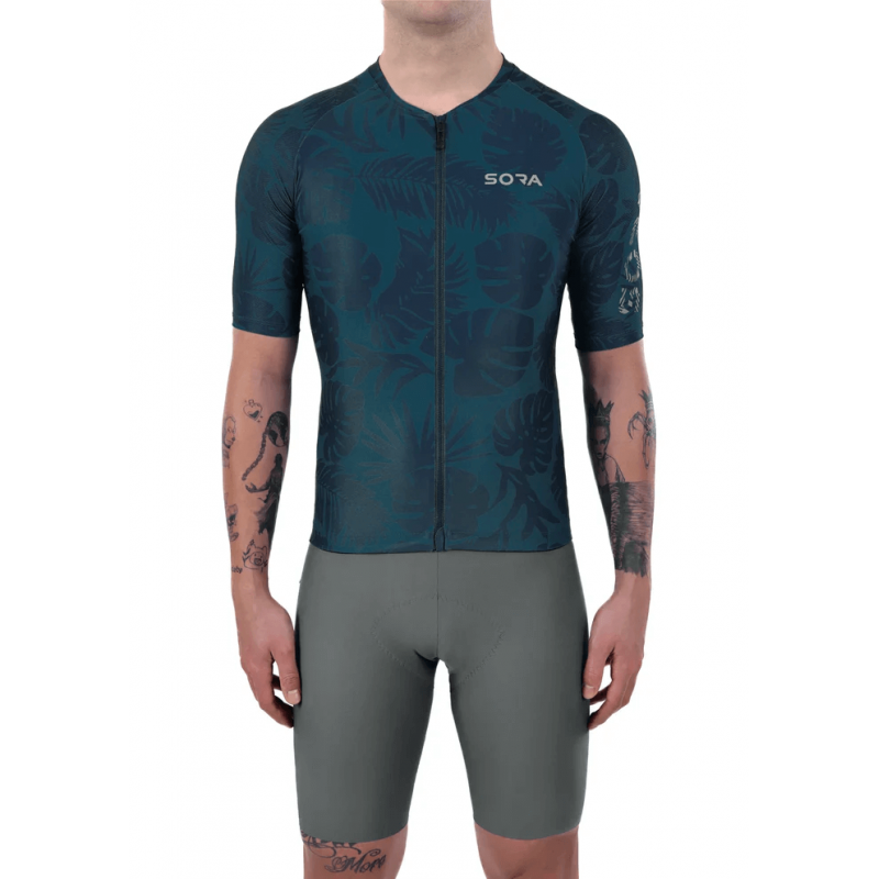 Navy Blue Classic Cycling Jersey | Lautrex.lt