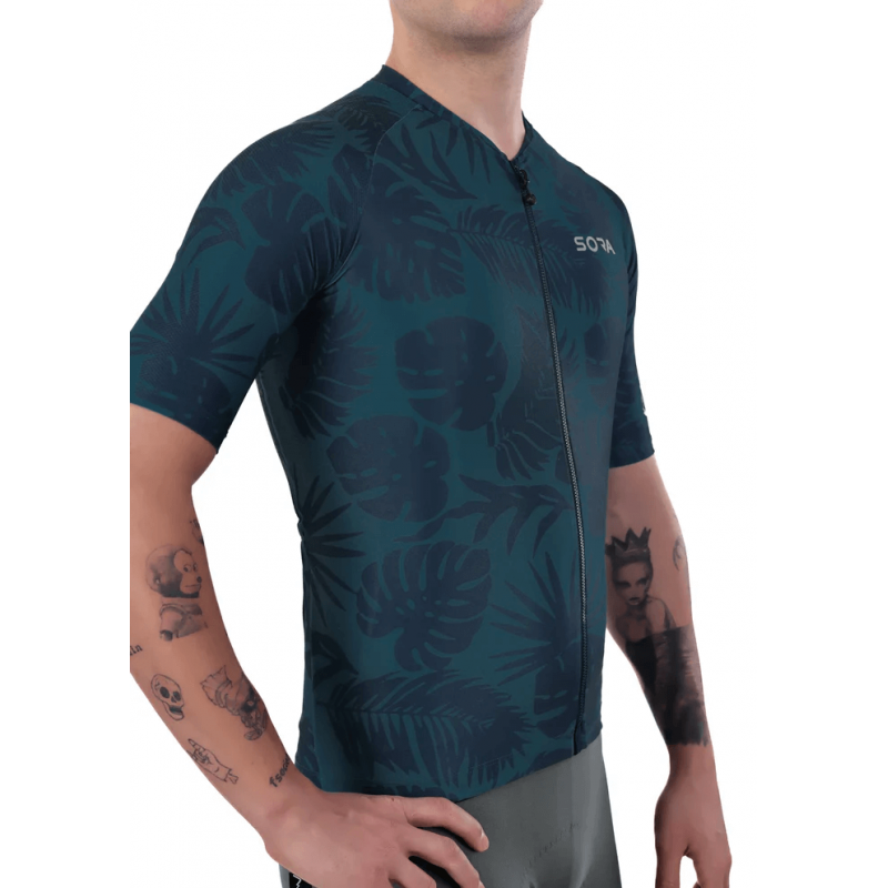 Navy Blue Classic Cycling Jersey | Lautrex.lt