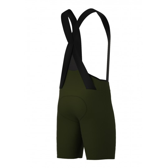 Men's Khaki Road Racer Bib Shorts | SORACYCLING