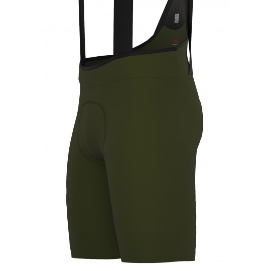 Men's Khaki Road Racer Bib Shorts | SORACYCLING