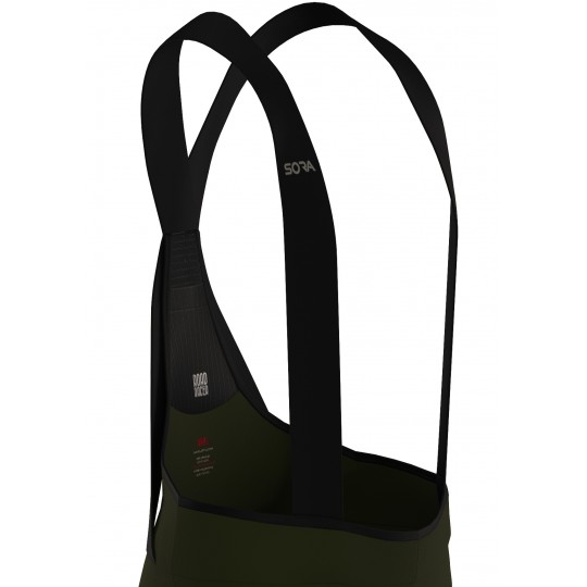 Men's Khaki Road Racer Bib Shorts | SORACYCLING