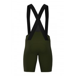 Men's Khaki Road Racer Bib Shorts | SORACYCLING