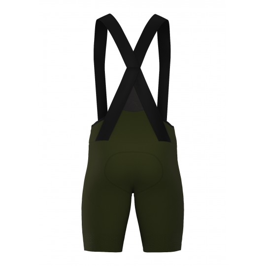 Men's Khaki Road Racer Bib Shorts | SORACYCLING
