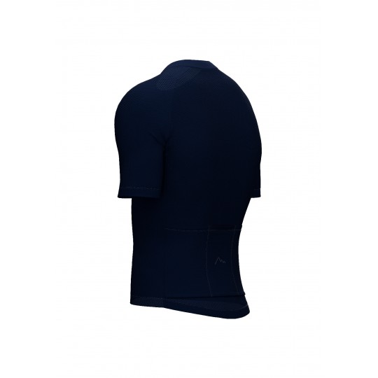 Navy Blue Climb Core Cycling Jersey | SORACYCLING