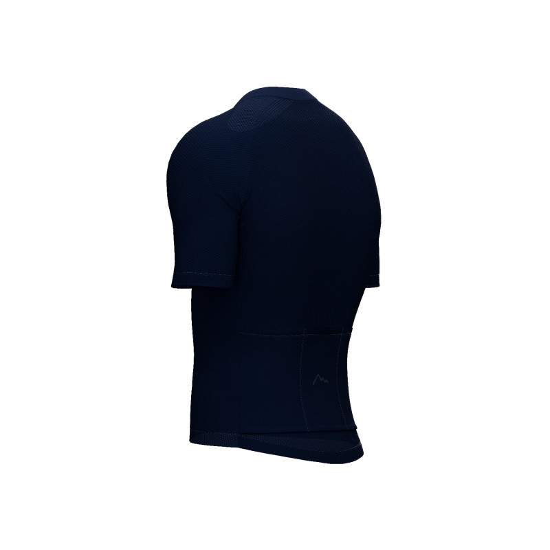 Navy Blue Climb Core Cycling Jersey | SORACYCLING