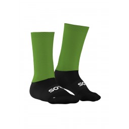 Green Pro Light cycling socks