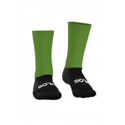 Green Pro Light cycling socks