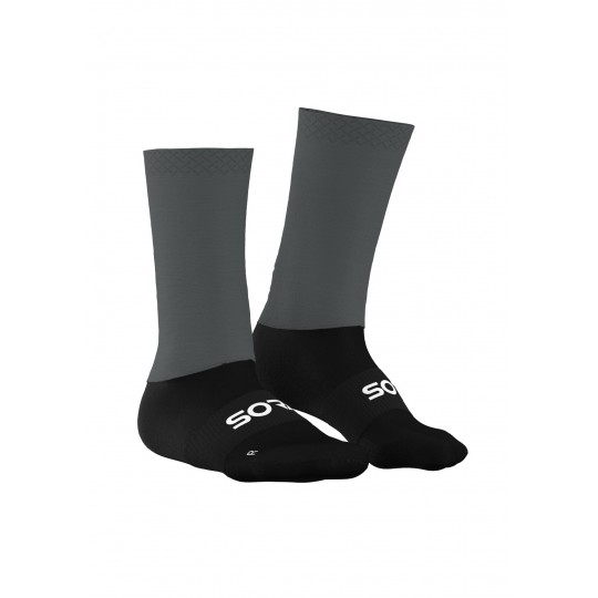Grey Pro Light cycling socks