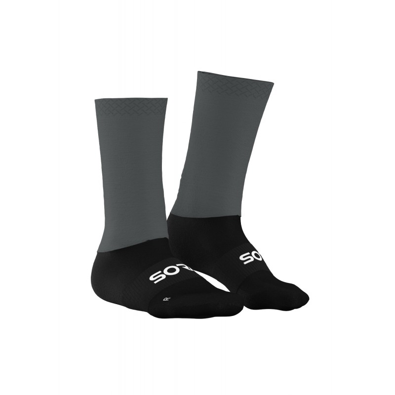 Grey Pro Light cycling socks