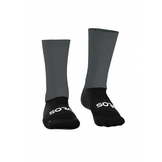 Grey Pro Light cycling socks