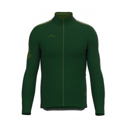 Green Ultimate 2.0 Winter Cycling Jersey  | EQUIPMENT FOR CYCLISTS