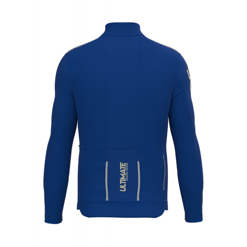 Blue Ultimate 2.0 Winter Cycling Jersey  | CYCLING