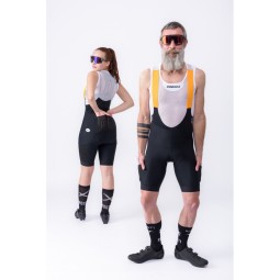 Truck Plain Summer Bib Shorts - Black | Rosti