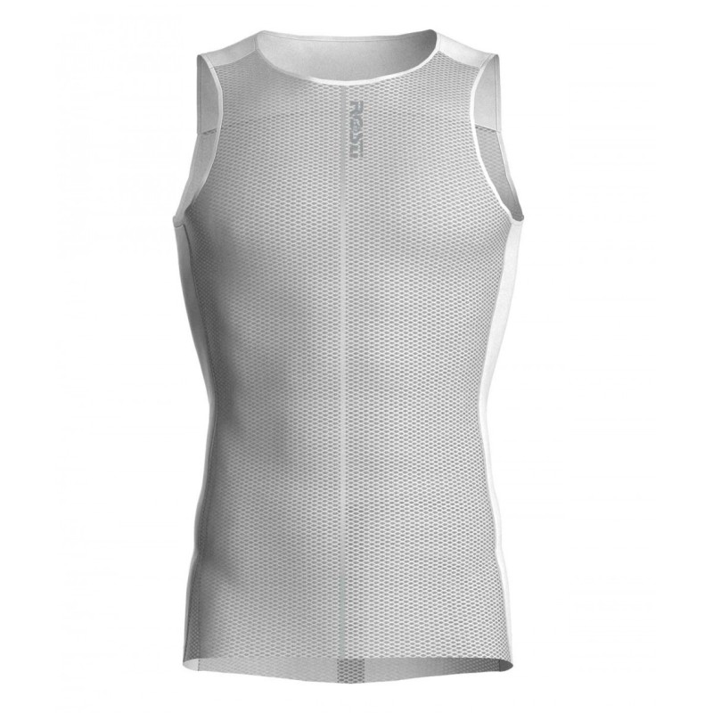 Buccia Sleeveless Vest - White - Taglia | Rosti