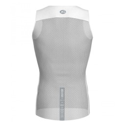 Buccia Sleeveless Vest - White - Taglia | Rosti