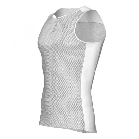 Buccia Sleeveless Vest - White - Taglia | Rosti