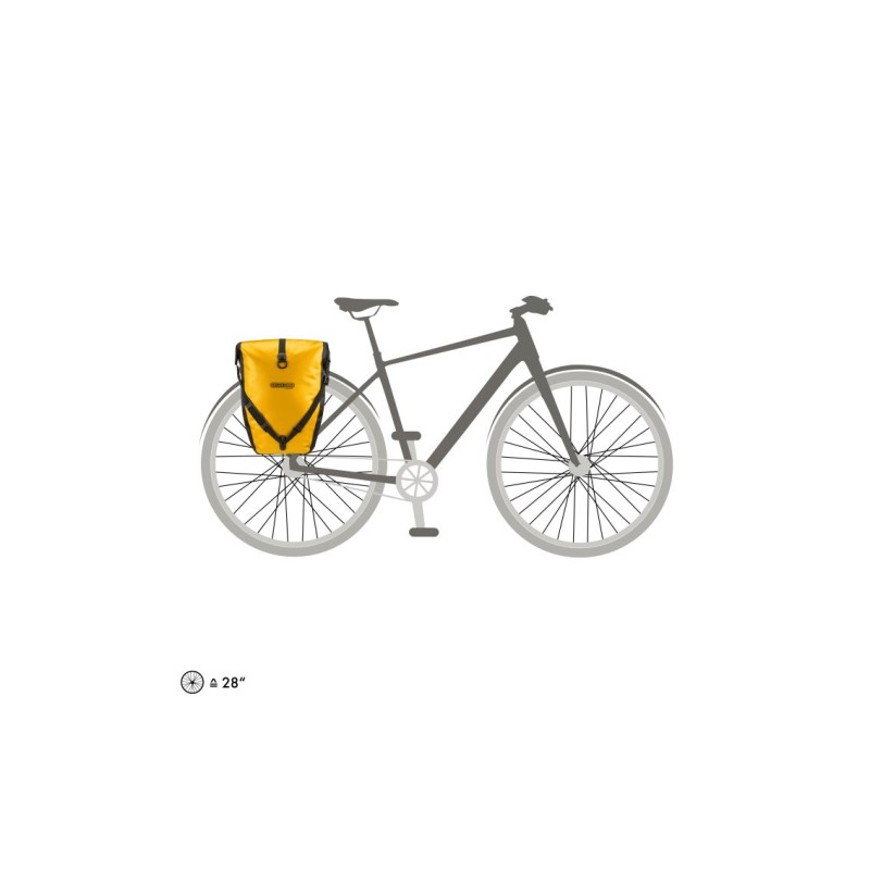 Krepšių komplektas Ortlieb Back-Roller Sun Yellow - Black Back-Roller Sun Yellow - Black