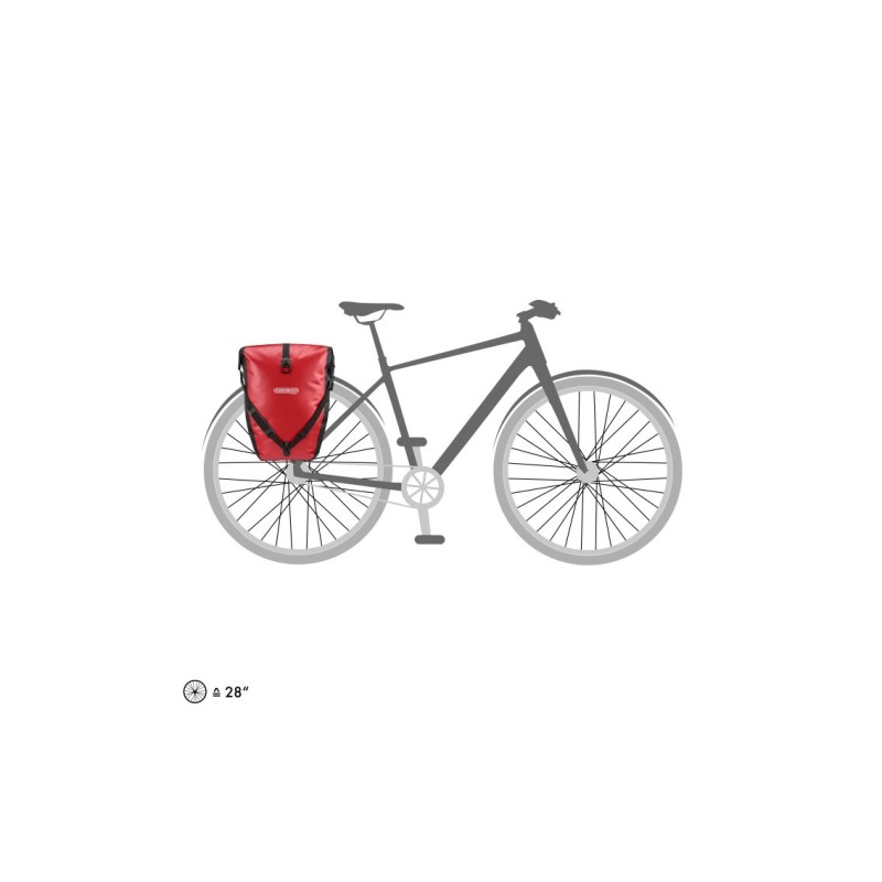 Krepšių komplektas Ortlieb Back-Roller Red - Black Back-Roller Red - Black