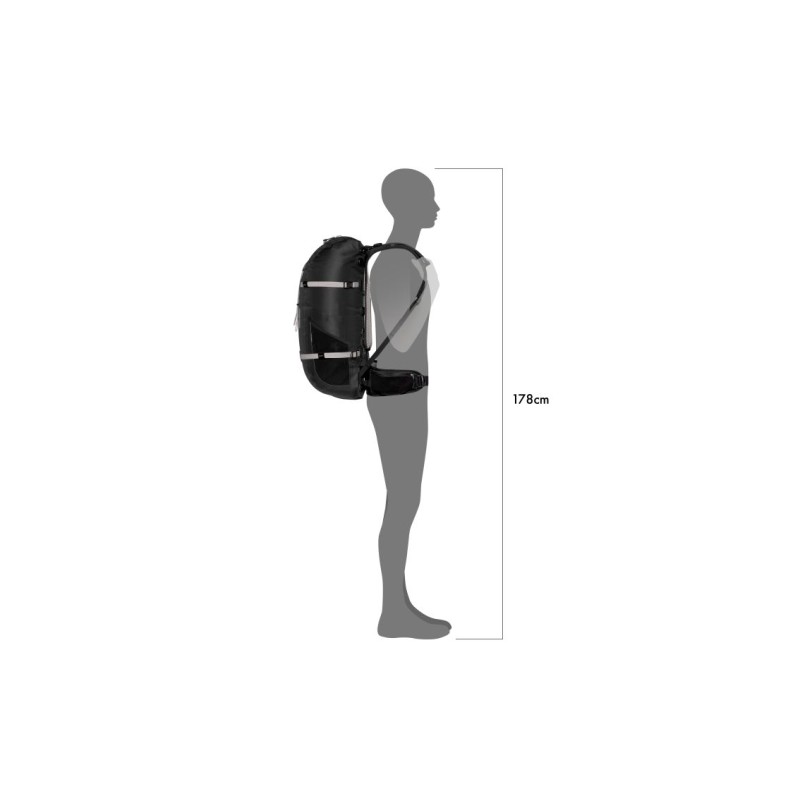 Kuprinė Ortlieb Atrack Black Atrack Black