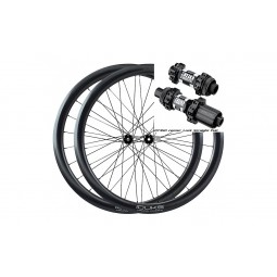 Ratų komplektas 700C Duke Baccara 42C SLS2 Disc Brake / DT 350 SP SRAM XDR