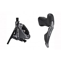 Stabdžių pavarų rankenėlė su hidrauliniais stabdžiais Shimano ST-RX815(R) BR-RX810(R) GRX Di2