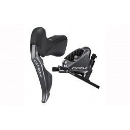 Stabdžių pavarų rankenėlė su hidrauliniais stabdžiais Shimano ST-RX815(L) BR-RX810(F) GRX Di2